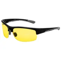 Glassa Sluneční brýle PG 845 černo / šedé / žluté čočky