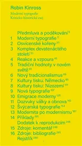 Moderní typografie - Robin Kinross