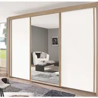 Šatní skříň Imperial, 250 cm, dub sonoma/bílá
