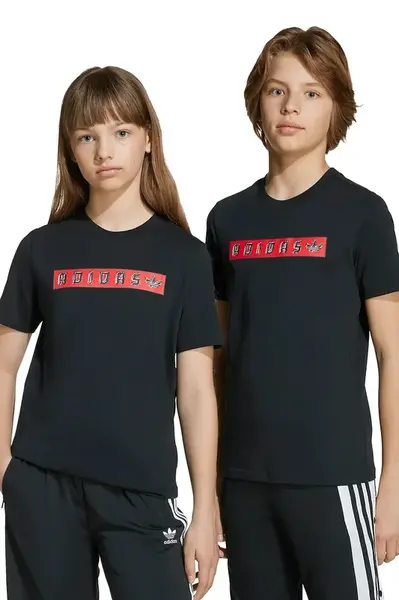 Dětské bavlněné tričko adidas Originals