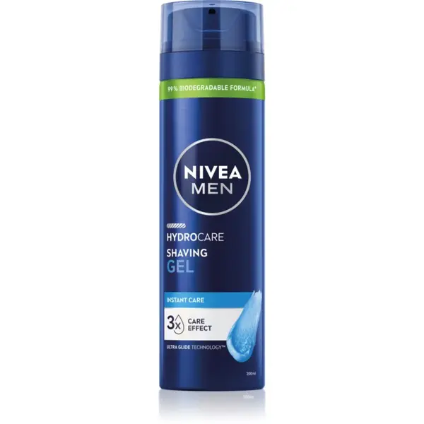 NIVEA MEN Hydrocare gel na holení 200 ml