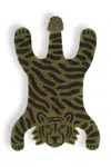 Vlněný koberec ferm LIVING Safari Tufted Rug zelená barva