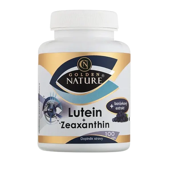 GOLDEN NATURE Lutein+Zeaxanthin 100 kapslí