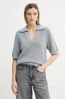 Vlněný svetr Gestuz dámský, béžová barva, 10910035