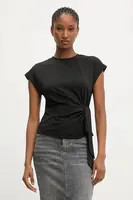 Tričko Answear.LAB dámské, černá barva