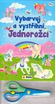 Vybarvuj a vystřihni Jednorožci