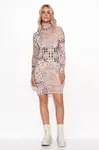 Dámské šaty Makadamia Makadamia_Dress_M765_Mesh_36
