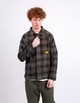 Service Works Thistle Plaid FOH Jacket OLIVE L
