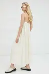 Šaty Lovechild béžová barva, maxi