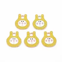 Alloy Enamel Pendants