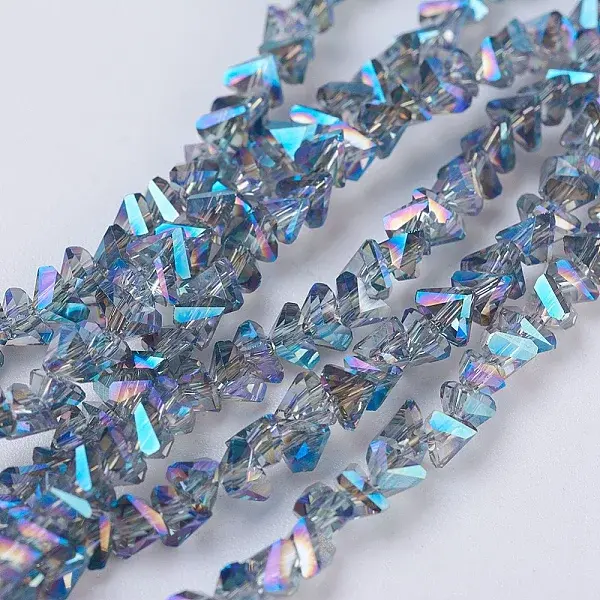 Electroplate Glass Beads Strands