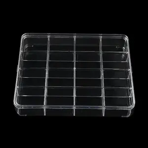 16 Grids Plastic Bead Containers with Cover
