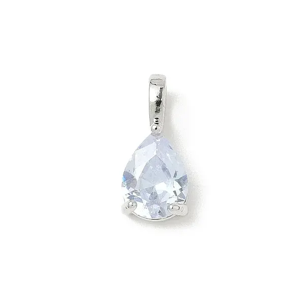 Brass Birthstone Pendants