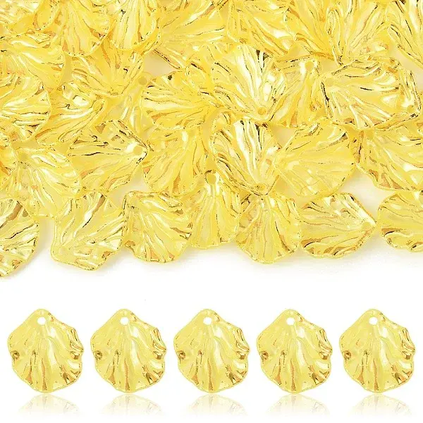 100Pcs Opaque Acrylic Pendants