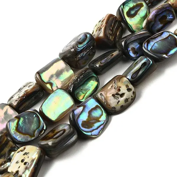 Natural Abalone Shell/Paua Shell Beads Strands