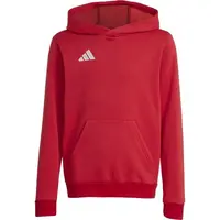 adidas ENTRADA 26 HOODY Y Dětská mikina, červená, velikost