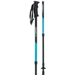 Crossroad GENESIS Třídílné trekové hole, černá, velikost