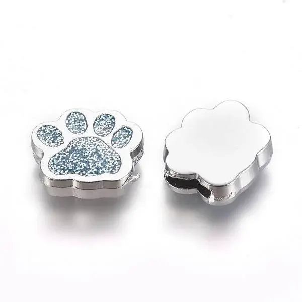 Alloy Enamel Slider Charms