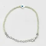 Faceted Rondelle Glass Beaded Bracelets