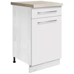 Kuchynská skrinka Creativa 3D biela