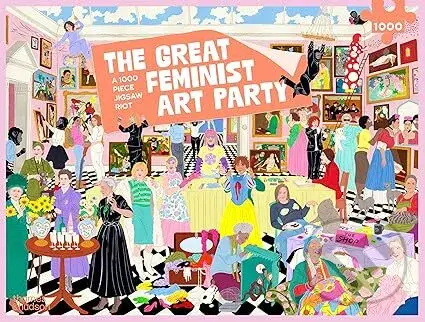 The Great Feminist Art Party (A 1000 Piece Jigsaw Riot) - puzzle z kategorie Puzzle