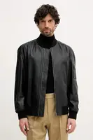 Kožená bunda BOSS Orange Jakri