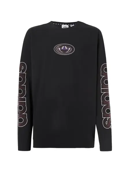 ADIDAS ORIGINALS Tričko  tmavohnedá / fialová / čierna / biela