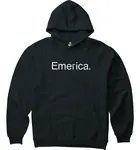 Emerica pánská mikina Pure Logo Hood Black | Černá | Velikost XL