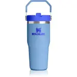 Stanley IceFlow™ Flip Straw 2.0 Tumbler termofľaša z nehrdzavejúcej ocele Blue Sky 410 ml