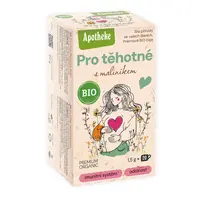 Apotheke BIO Pro těhotné s maliníkem porcovaný čaj 20x1,5 g