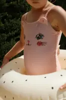 Jednodílné dětské plavky Konges Sløjd KITTY SWIMSUIT GRS