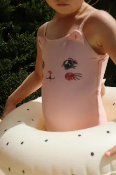 Jednodílné dětské plavky Konges Sløjd KITTY SWIMSUIT GRS