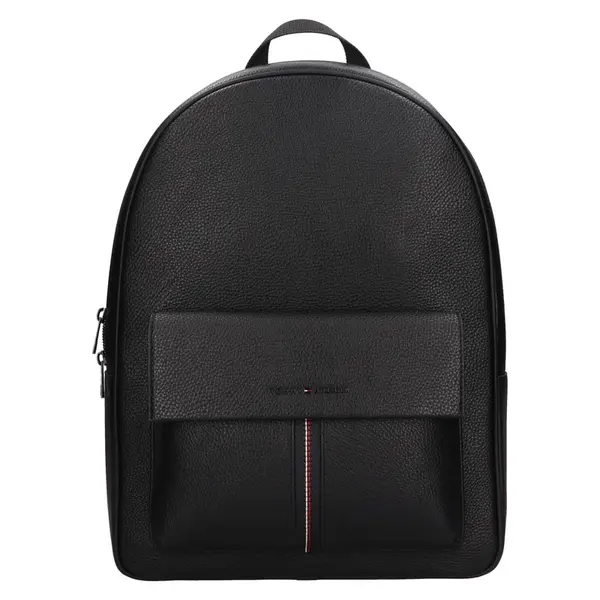 Pánský batoh Tommy Hilfiger Donny, syntetická kůže − černá