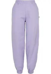 Women's Organic Balloon Sweatpants with High Waist Lavender