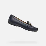Dark Blue Women's Geox Annytah Loafers - Women's