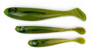 Yaccuza gumová nástraha hand made killer uv motor oil - 10 cm 8 g 3 ks