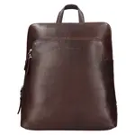 Dámský kožený batoh The Chesterfield Brand Fornella - tmavě hnědá