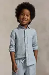 Dětská lněná košile Polo Ralph Lauren
