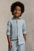 Dětská lněná košile Polo Ralph Lauren