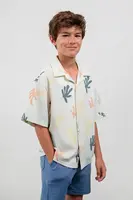 Dětská bavlněná košile Mayoral