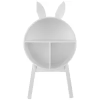 My Baby Lou REGÁL DO DĚTSKÉHO POKOJE, borovice, bílá, 38/72/20 cm