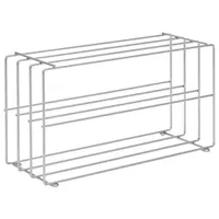 Livetastic REGÁL NA BOTY, barvy stříbra, barvy chromu, 73/40/28,5 cm
