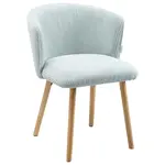 MID.YOU ŽIDLE, přírodní barvy, světle modrá