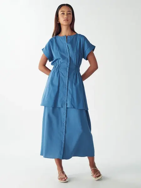 Willa Šaty 'Teddy'  modrá