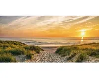 Obraz na plátne Piesočná cesta k moru, 70x33 cm%