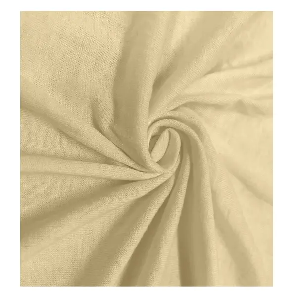 Povlečeme vše Prostěradlo Jersey Lux 180x200 cm krémová