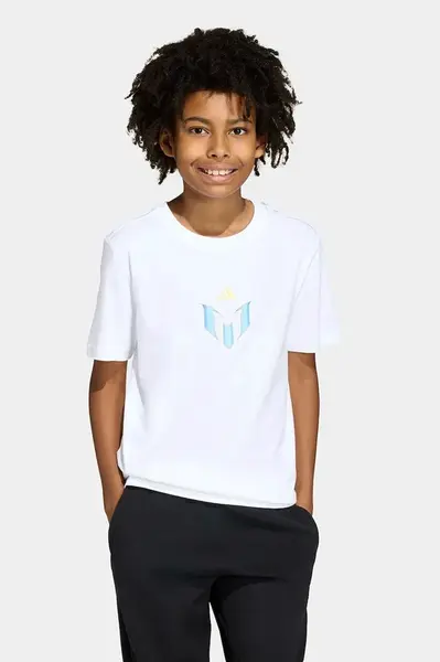Dětské bavlněné tričko adidas Performance MESSI