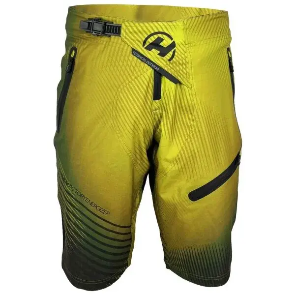 HAVEN ENERGY CRAZY Dámske krátke nohavice, žltá, veľkosť