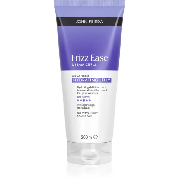 John Frieda Frizz Ease Dream Curls Advanced Hydrating Jelly stylingové želé pro vlnité a kudrnaté vlasy 200 ml