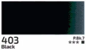 Akrylová barva Rosa 200ml – 403 black